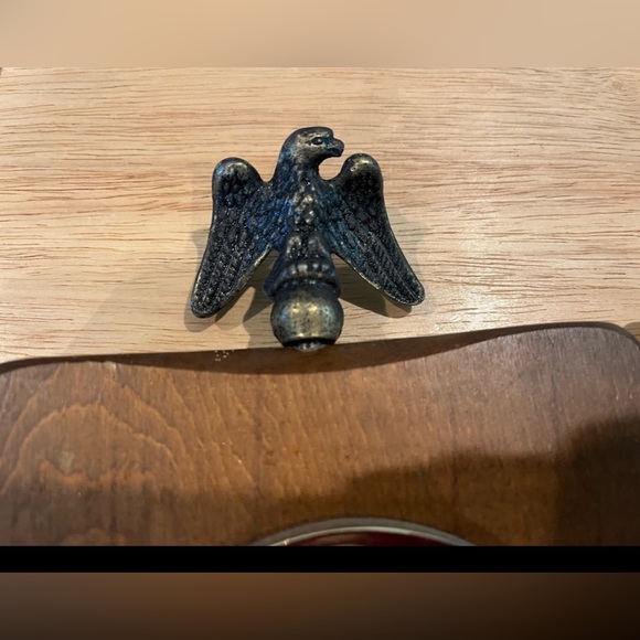 Springfield Vintage Eagle Weather System Thermometer Barometer Humidity Meter - Picture 2 of 5